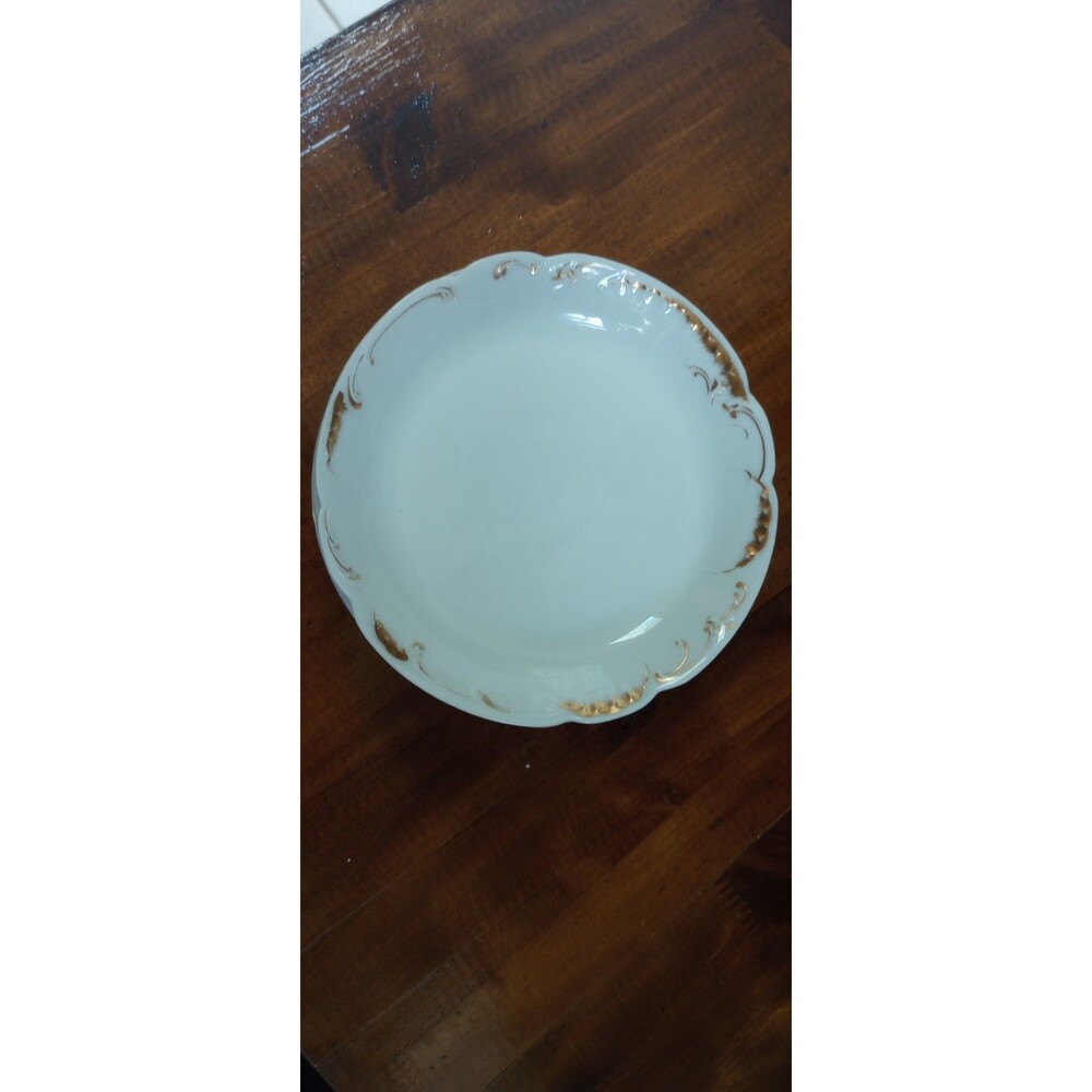 Lot of 4 Antique Haviland & Co. Limoges France Gold Gilt Dessert Plate Small